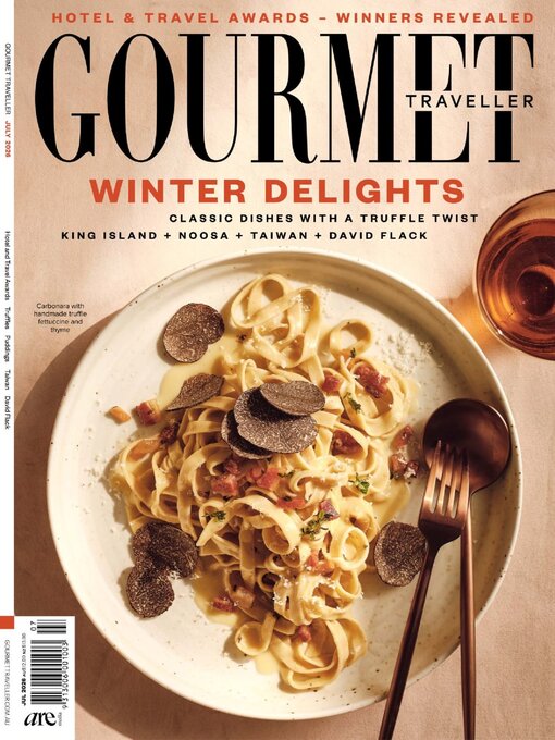 Cover image for Gourmet Traveller